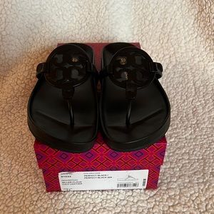 Tory Burch Miller cloud calf leather sandals